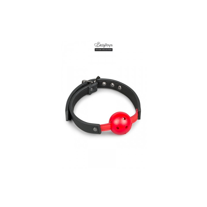 Gagged Ball avec balle rouge - EasyToys Fetish Collection
