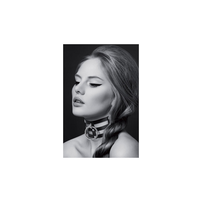 Collier Fetish large avec anneau - Bijoux pour Toi