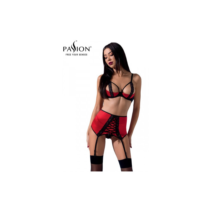 Ensemble lingerie à jarretelles Femmina - Passion