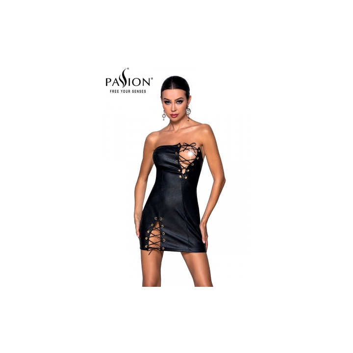 Robe faux cuir amazone Céline - Passion