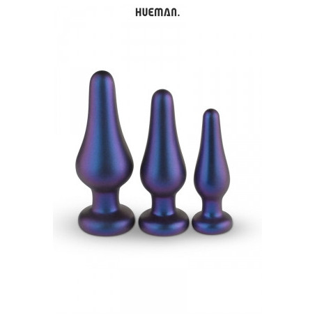 Kit 3 plugs anal Comet - Hueman