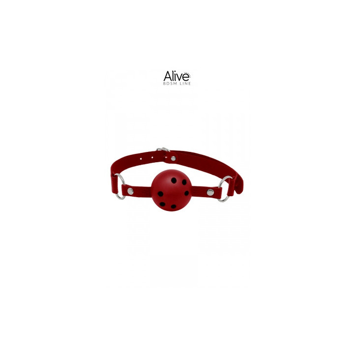 Baillon Discretion rouge - Alive