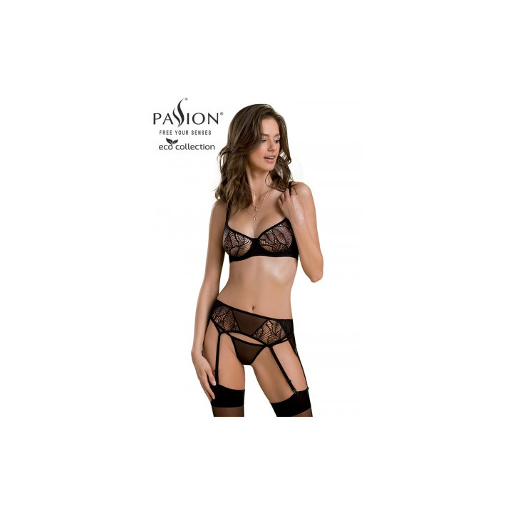 Ensemble à jarretelles Leafa - Passion ECO Collection