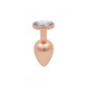 Plug bijou rose gold M - Litolu