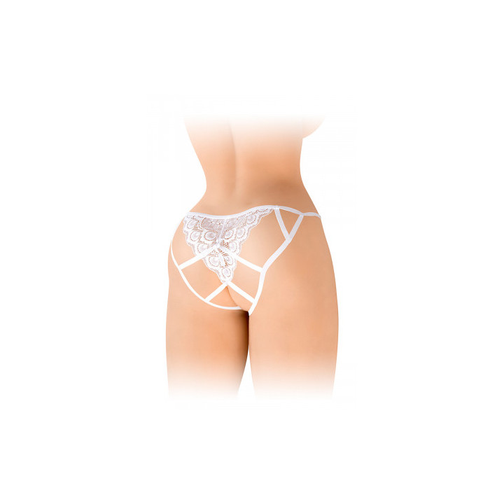 Culotte ouverte Zoé blanche - Fashion Secret