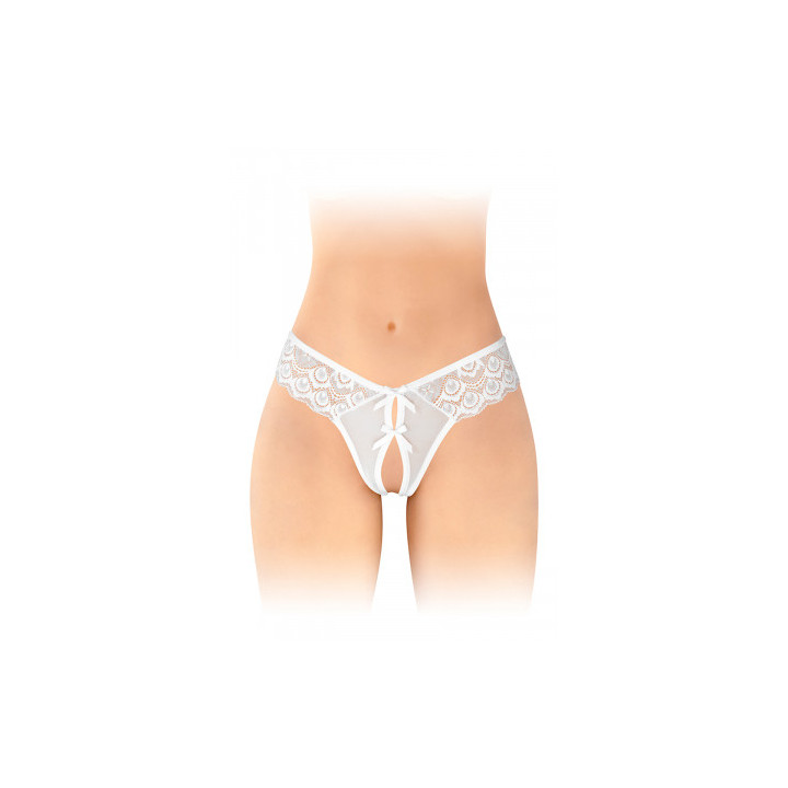 String ouvert Alicia blanc - Fashion Secret