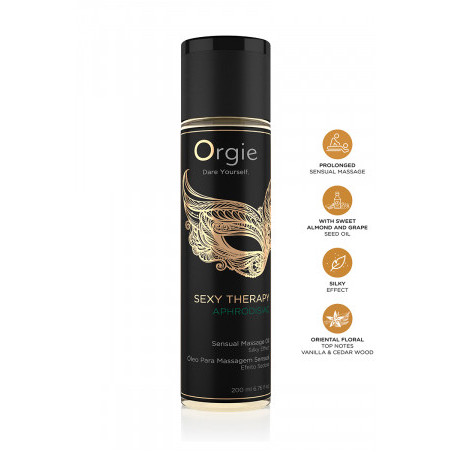 Huile De Massage Sensuelle Sexy Therapy Aphrodisiac 200ml