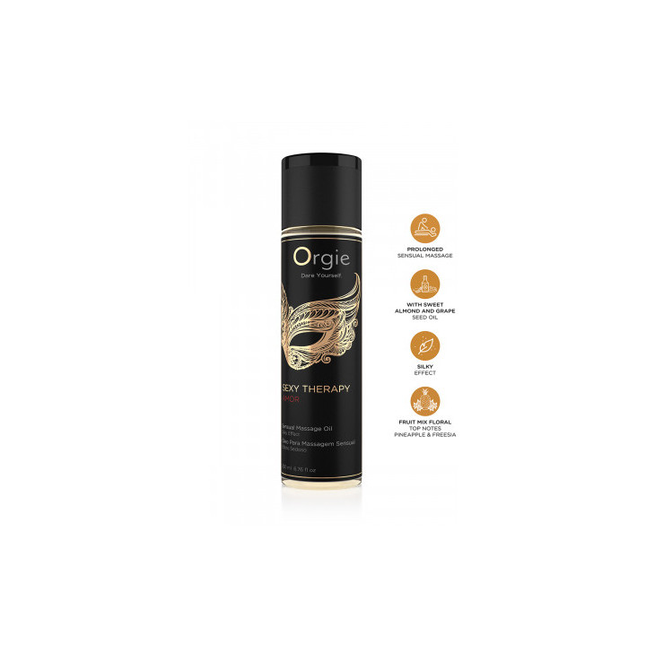 Huile De Massage Sensuelle Sexy Therapy Amor 200ml