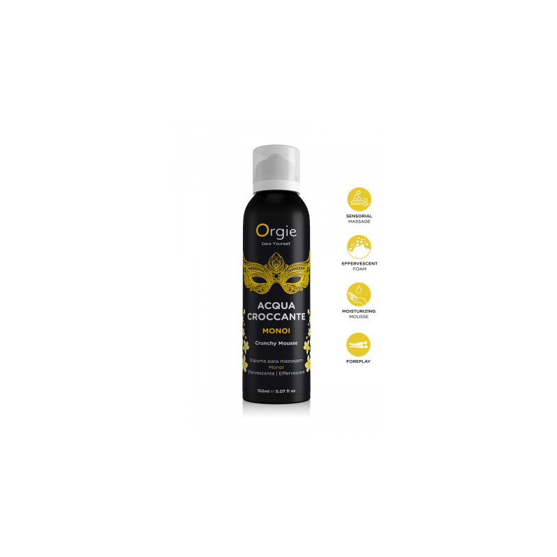 Mousse de massage effervescente Monoi 150ml