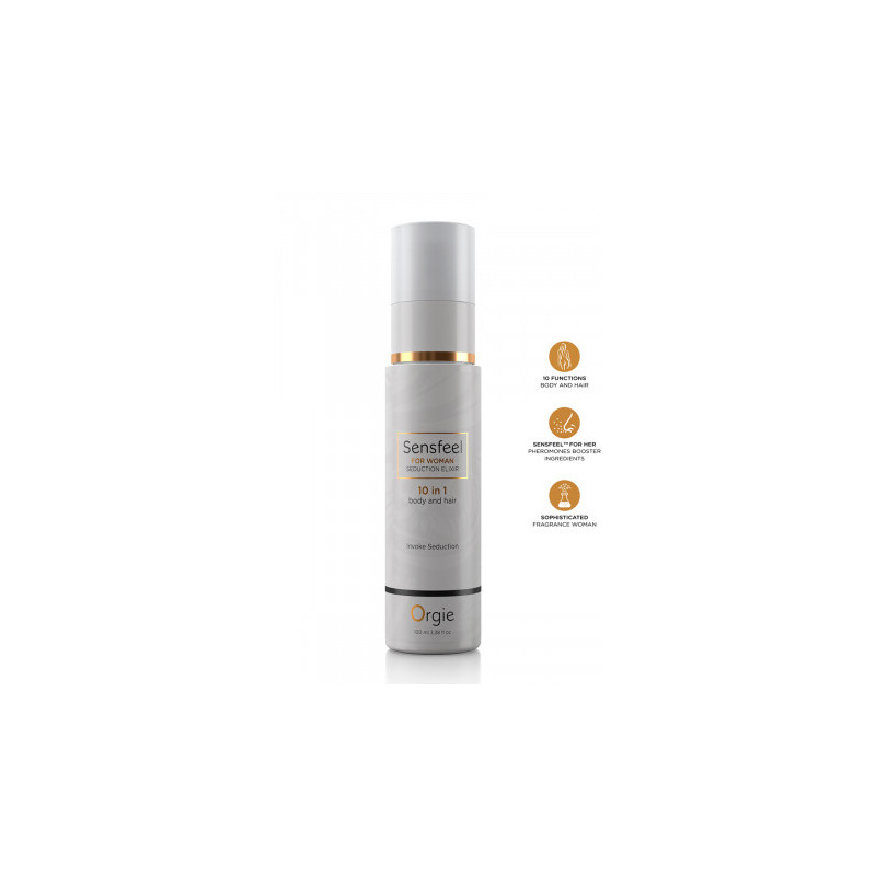 Elixir de Séduction Sensfeel 10 en 1 Pour Femme