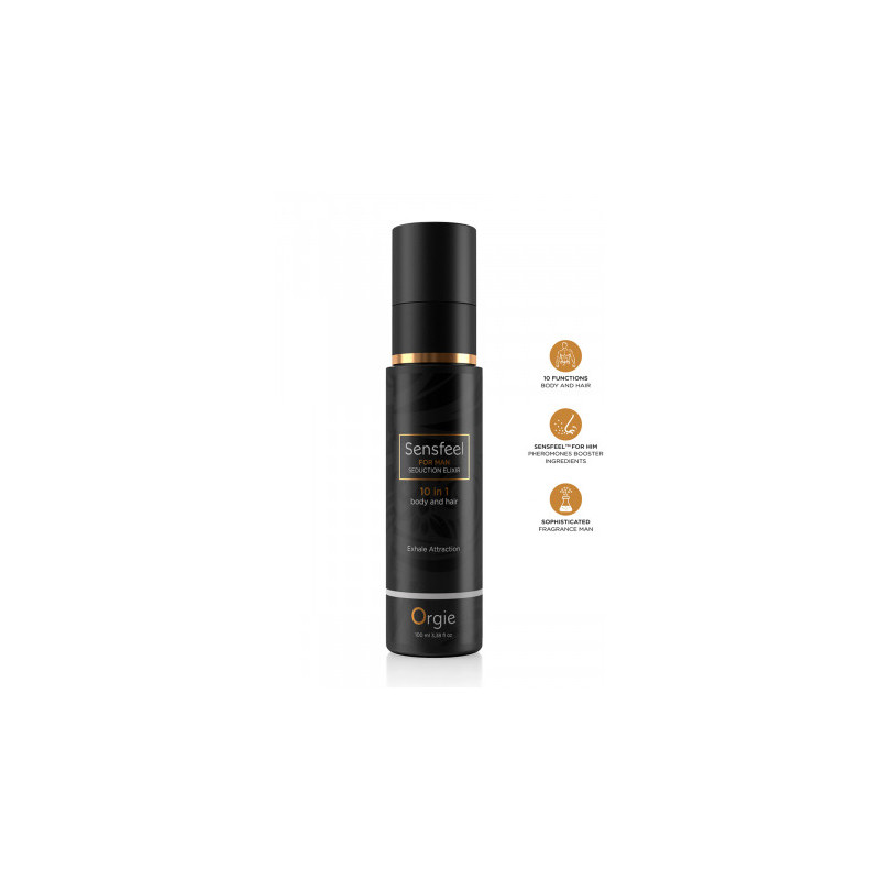 Elixir de Séduction Sensfeel 10 en 1 Pour Homme