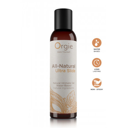 Gel intime naturel All Natural Ultra Slide 150ml