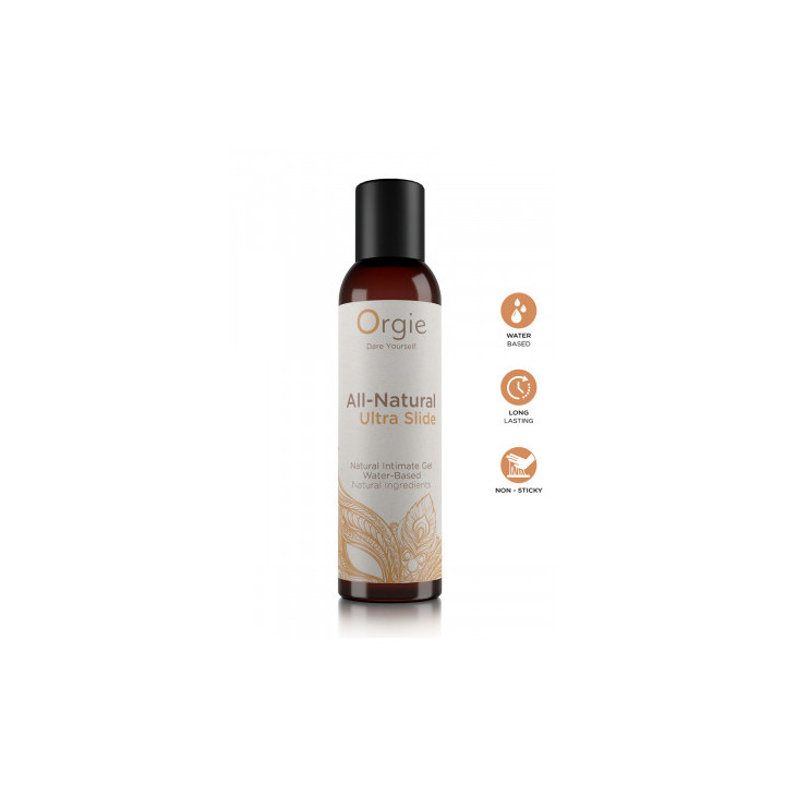 Gel intime naturel All Natural Ultra Slide 150ml
