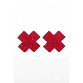 Caches mamelons Nipple X Covers rouge