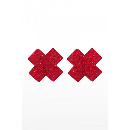 Caches mamelons Nipple X Covers rouge