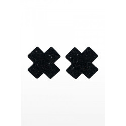 Caches mamelons Nipple X Covers noir