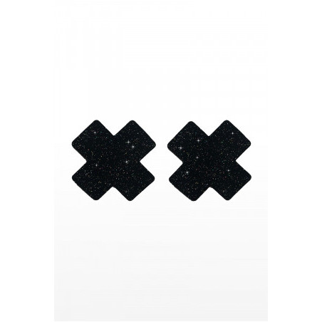 Caches mamelons Nipple X Covers noir