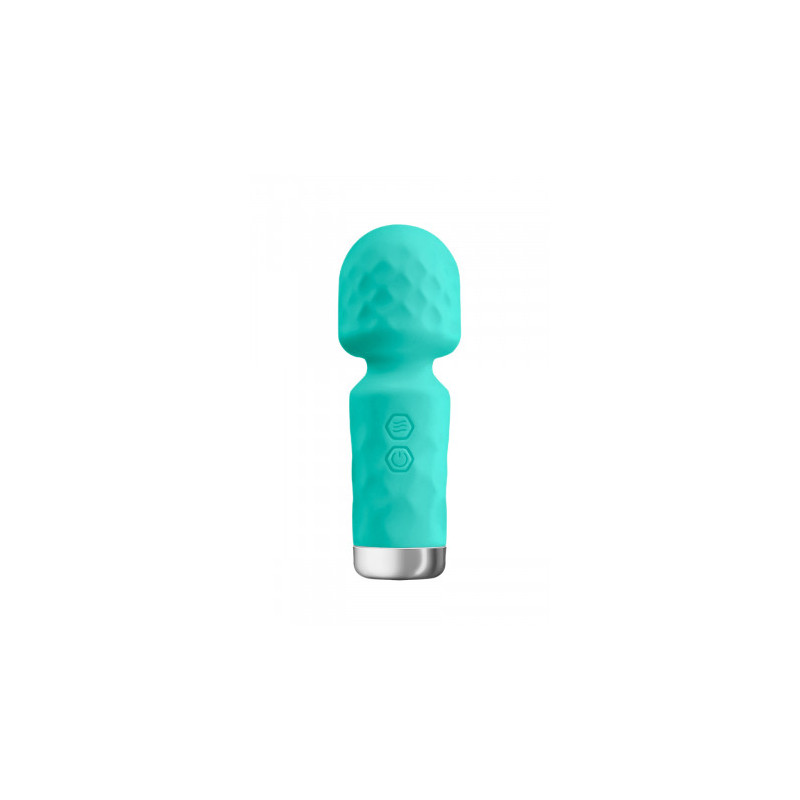 Mini vibromasseur King Wand vert