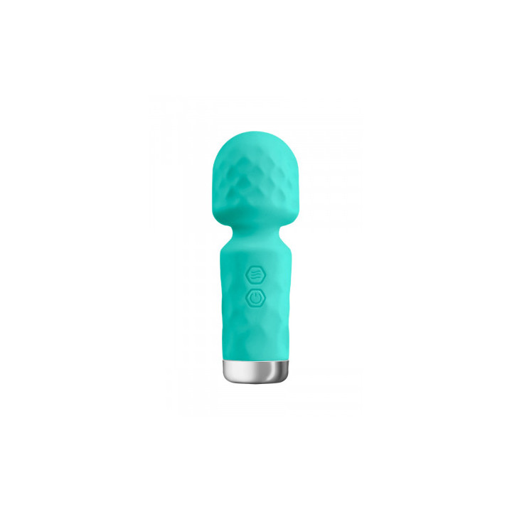 Mini vibromasseur King Wand vert