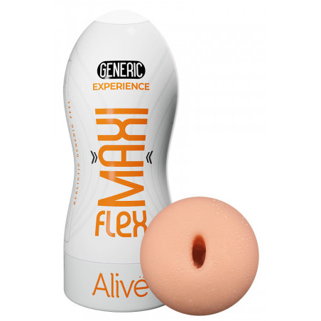 Masturbateur Maxi Flex Généric Experience - Alive