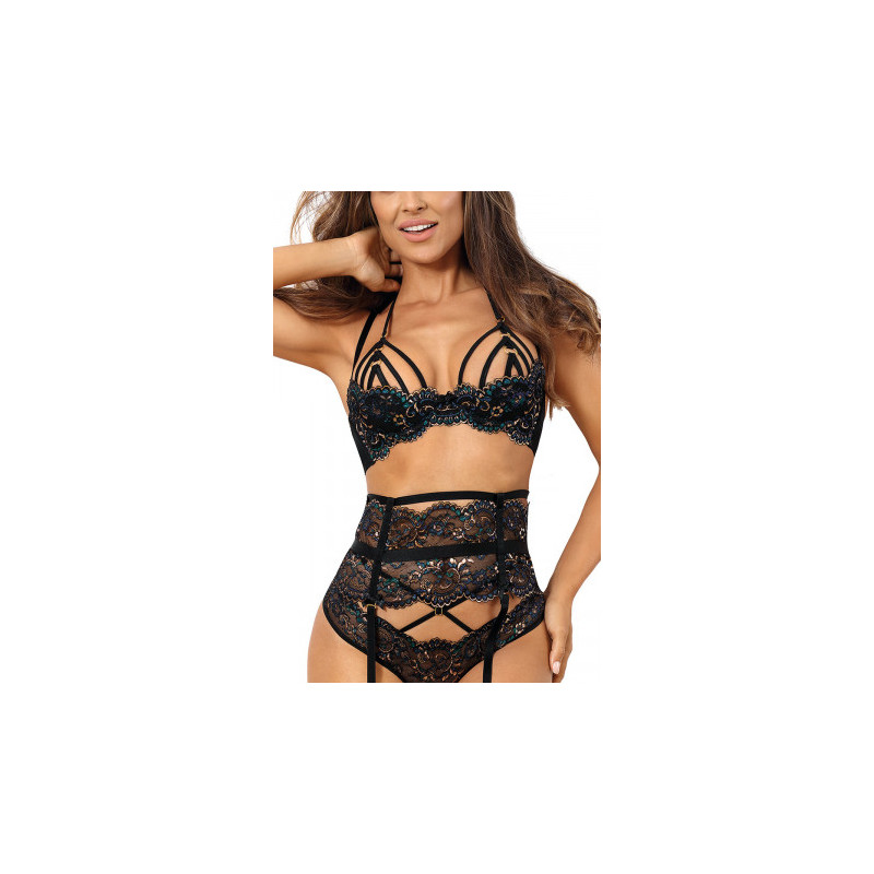 Soutien-gorge dentelle Noir V-10361 - Axami