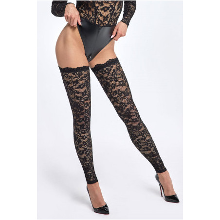 Bas en dentelle autofixants F327