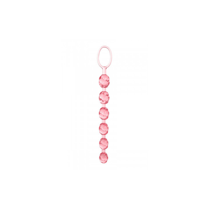 Chaine anale CalExotics Swirl rose