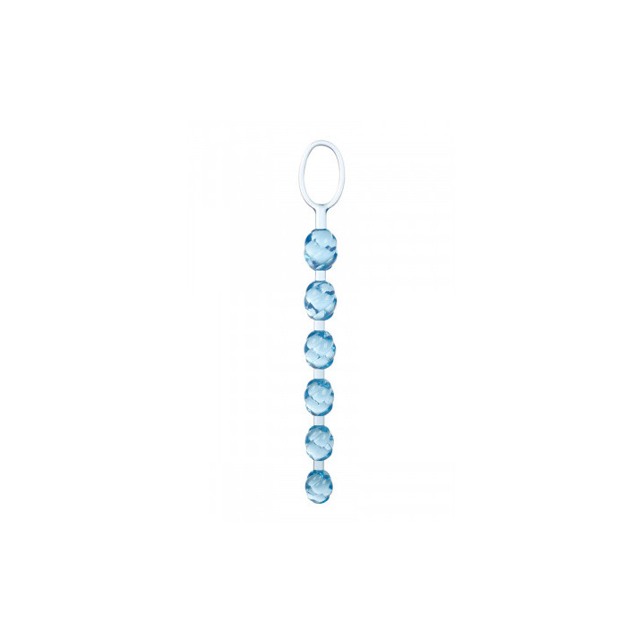 Perles anales CalExotics Swirl bleu