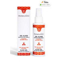 Lubrifiant Bio caramel beurre salé 100ml - Divinexstases