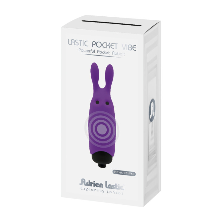 Pocket vibe lapin violet - Adrien Lastic
