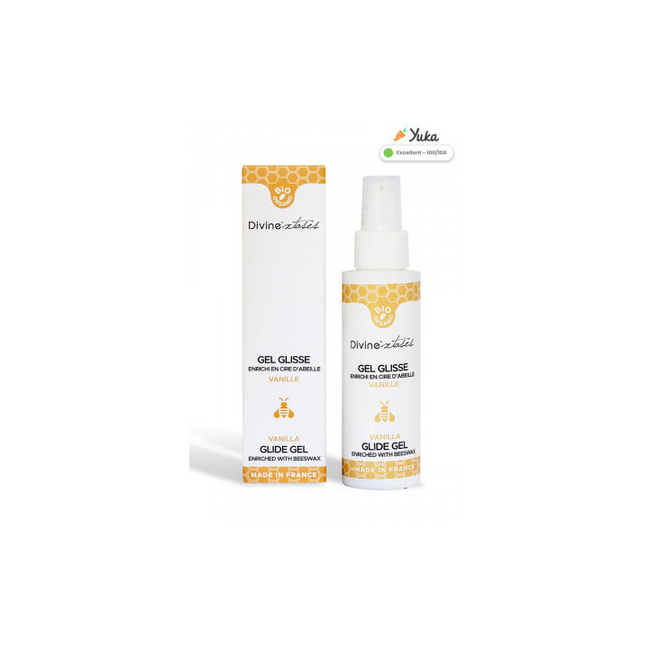 Lubrifiant Bio Vanille 100ml - Divinexstases