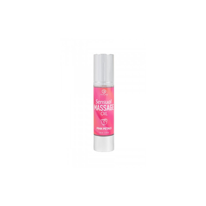 Huile de massage Pétales de Rose - Secret Play