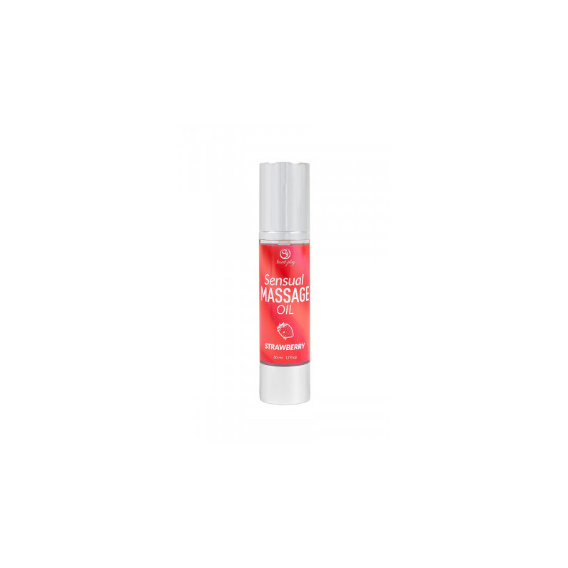 Huile de massage Fraise - Secret Play
