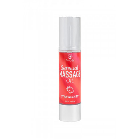 Huile de massage Fraise - Secret Play