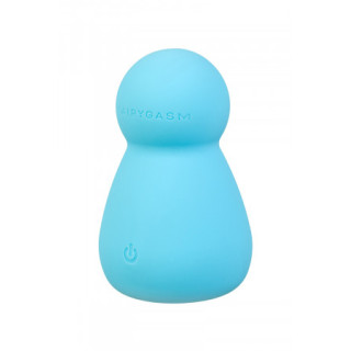 Mini vibro rechargeable Applust bleu - FairyGasm