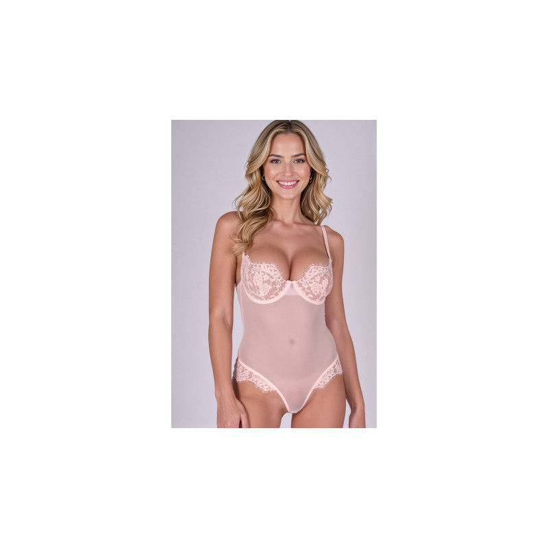 Body rose pâle Zovel - Passion