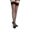 Bas résille jarretière dentelle Noir - Ohyeah
