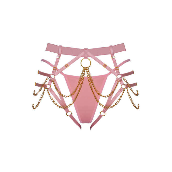 String harnais rose - Bad Kitty