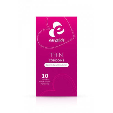 10 préservatifs Extra Fins - EasyGlide