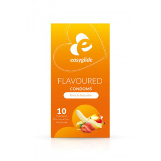 10 préservatifs parfumés - EasyGlide