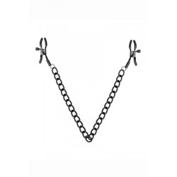 Pince à tétons avec chaîne - Bedroom Fantasies