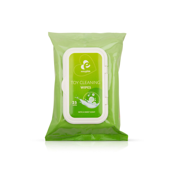 25 lingettes Lingettes nettoyantes pour sextoys - EasyGlide