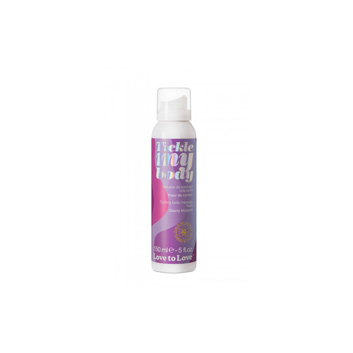 Mousse massage crépitante - fleur de cerisier