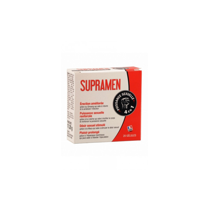 Supramen (20 gélules) - Aphrodisiaque