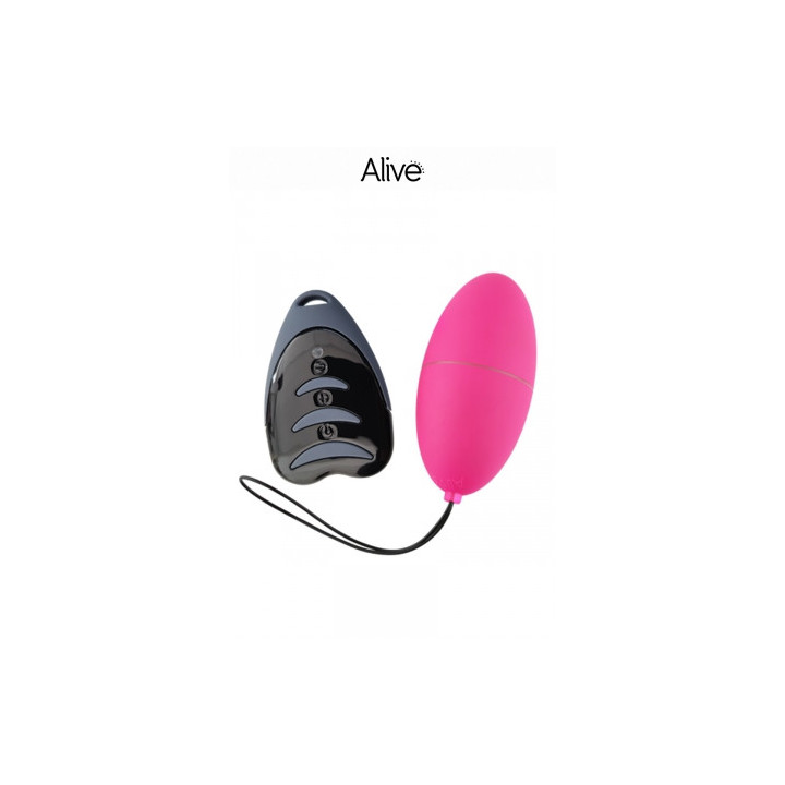 Oeuf vibrant télécommandé Magic egg 3 - rose