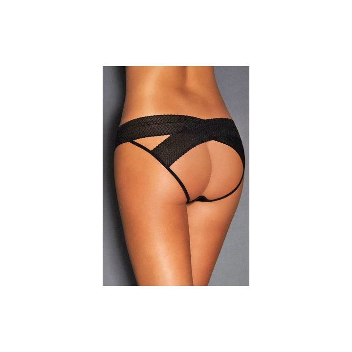 Culotte ouverte noire Paris Hollywood