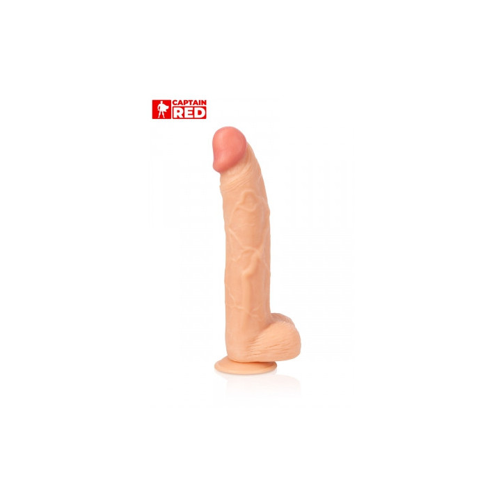 Gode XXL Prodigy 32 x 6 cm - Captain Red