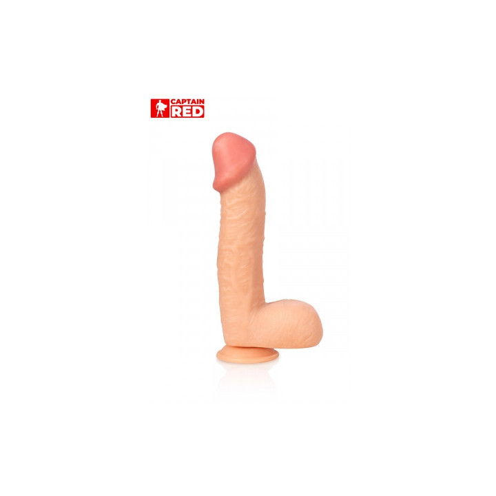Gode XXL The Super 29 x 6,5 cm - Captain Red