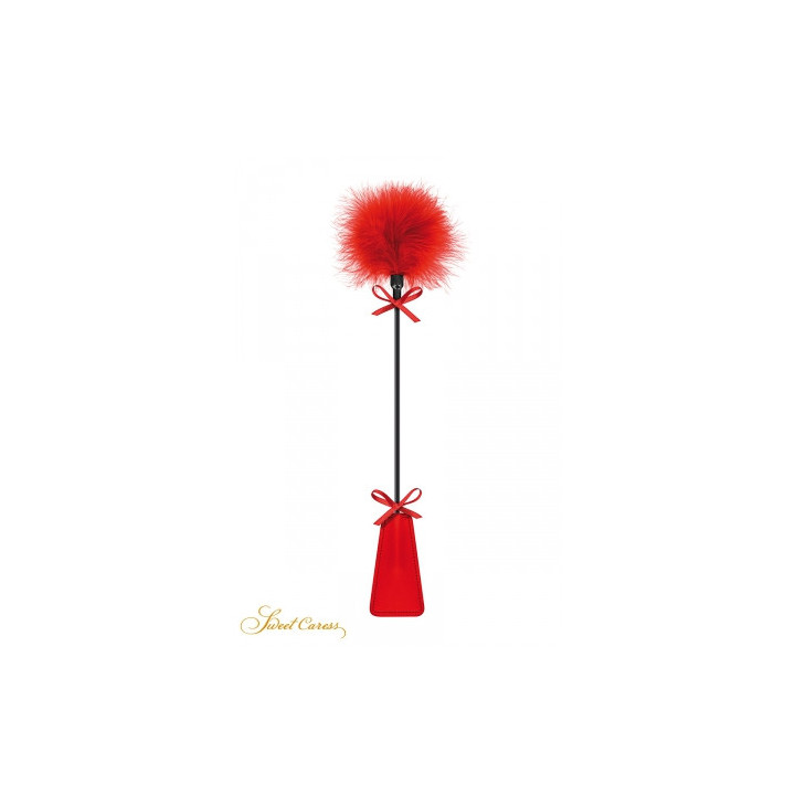 Tapette à pompon rouge - Sweet Caress