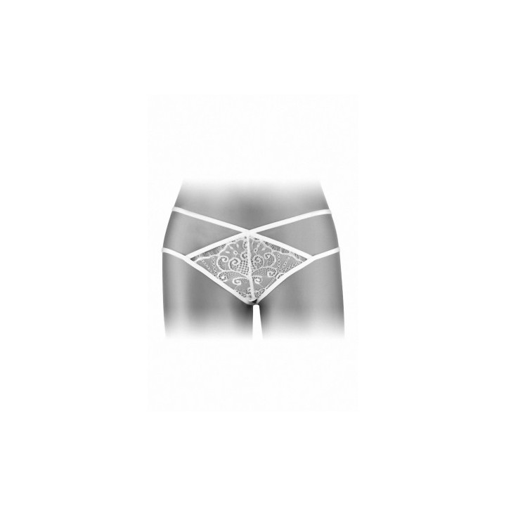 String ouvert Mylene - blanc